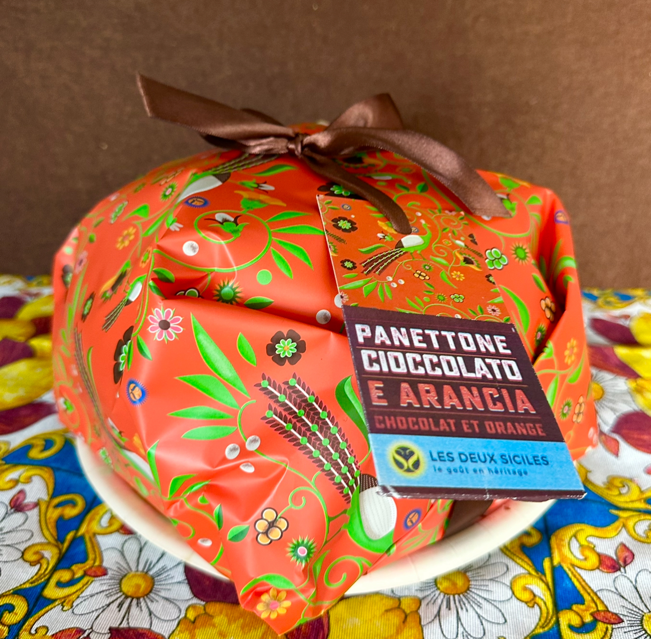 IMG_7236.jpg Panettone Orange et chocolat 1 Kg – Image 1