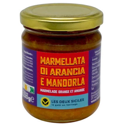 Marmelade d'orange et amande