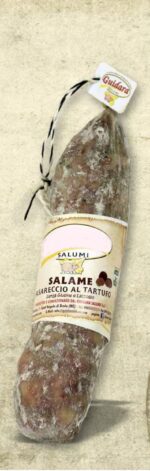 Saucisson artisanal sicilien à la truffe "Bianchetto dei Nebrodi"
