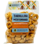 Tarallini goût méditerranée, 250gr, Croquant et Artisanaux