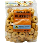 Tarallini à l'huile d'olive nature, 250 gr, Croquants et Artisanaux