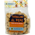 Tarallini au poivre, 250gr, Croquant et Artisanaux